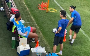 Hoàng Hên, Xuân Son lần đầu tập chung trong màu áo đội tuyển Việt Nam