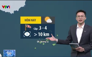 Bản tin thời tiết 6h30 - 24/3/2026