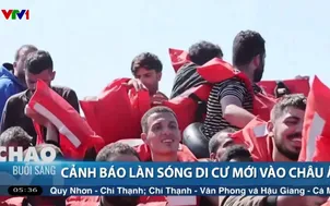 Châu Âu đối mặt làn sóng di cư mới