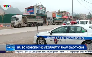 Bãi bỏ nghị định 100 về xử phạt vi phạm giao thông