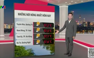 Bản tin thời tiết 19h45 - 04/4/2026