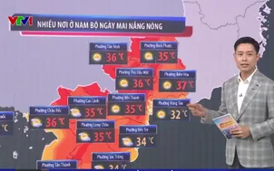 Bản tin thời tiết 18h45 - 05/4/2026