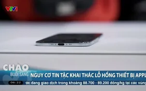 Nguy cơ tin tặc khai thác lỗ hổng thiết bị Apple 