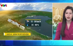 Bản tin thời tiết 5h30 - 09/4/2026