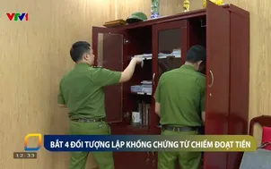 Nâng khống suất ăn, lập chứng từ giả, 4 cán bộ ở Phú Thọ bị bắt