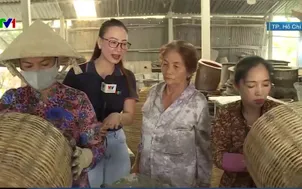 Ngày mới tại làng nghề đan lát hơn trăm tuổi