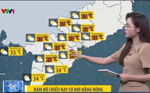 Bản tin thời tiết 6h30 - 21/4/2026