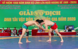 Hơn 100 vận động viên tranh tài tại Giải vô địch anh tài vật dân tộc quốc gia 2026