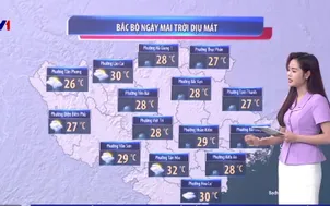 Bản tin thời tiết 18h45 - 26/4/2026