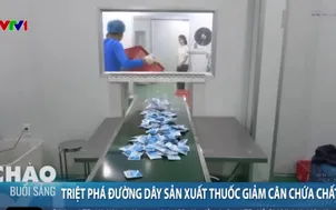 Triệt phá đường dây sản xuất thuốc giảm cân chứa chất cấm