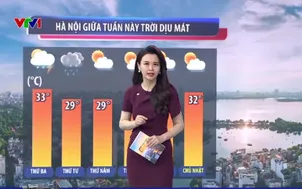 Bản tin thời tiết 18h45 - 27/4/2026