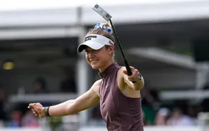 Niềm vui nhân đôi với Nelly Korda
