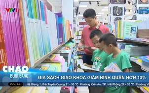 Giá sách giáo khoa giảm bình quân hơn 13%