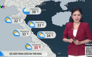 Bản tin thời tiết 12h30 - 03/5/2026