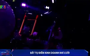 Bắt tụ điểm kinh doanh khí cười