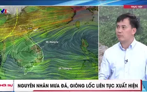 Nguyên nhân mưa đá, giông lốc liên tục xuất hiện