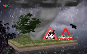 Bắc bộ mưa giông diện rộng từ chiều mai (07/5)