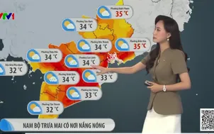 Bản tin thời tiết 19h45 - 16/5/2026