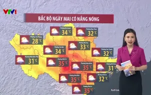 Bản tin thời tiết 18h45 - 21/5/2026