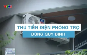 Thu tiền điện phòng trọ đúng quy định