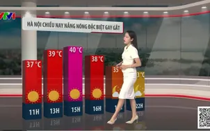 Bản tin thời tiết 12h30 - 25/5/2026