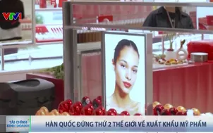 Hàn Quốc đứng thứ 2 thế giới về xuất khẩu mỹ phẩm