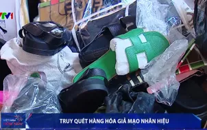 Truy quét hàng hóa giả mạo nhãn hiệu