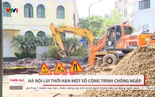Hà Nội lùi thời hạn một số công trình chống ngập