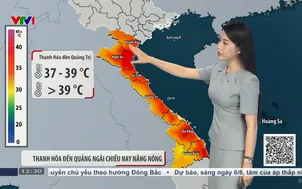 Bản tin thời tiết 12h30 - 04/6/2026