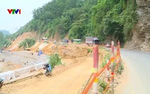 Khắc phục xong sạt lở trên Quốc lộ 3 trong tháng 6