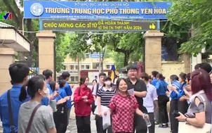 Thí sinh hoàn thành bài thi môn tự chọn 