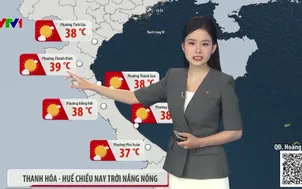 Bản tin thời tiết 12h30 - 14/6/2026