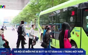 Hà Nội sẽ miễn phí xe buýt đi từ vành đai 1 trong một năm