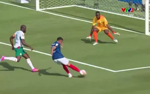 Mbappe mở tỷ số cho đội tuyển Pháp