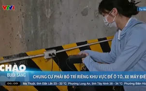 Chung cư phải bố trí riêng khu vực để ô tô, xe máy điện