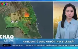 Đốt thực bì trên rẫy, hai vợ chồng tử vong thương tâm