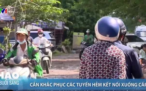 Cần khắc phục các tuyến hẻm kết nối xuống cấp
