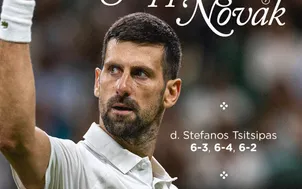 Djokovic áp đảo Tsitsipas vào vòng 3 Wimbledon 2026, bám đuổi kỷ lục Federer