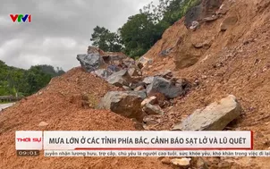Mưa lớn ở các tỉnh phía Bắc, cảnh báo sạt lở và lũ quét 