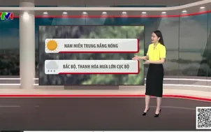 Bản tin thời tiết 12h30 - 10/7/2026