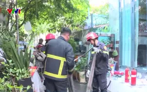 Khi xe cứu hỏa chưa thể tới