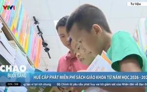 Huế cấp phát miễn phí sách giáo khoa từ năm học 2026 - 2027