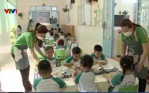 Mô hình "Tick xanh trách nhiệm", bếp ăn trường học an toàn