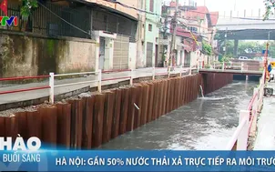 Hà Nội: Gần 50% nước thải xả trực tiếp ra môi trường