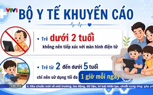Nguy hiểm trẻ em lạm dụng thiết bị điện tử