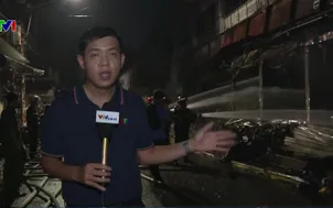 Cháy lớn ở chợ Biên Hòa 