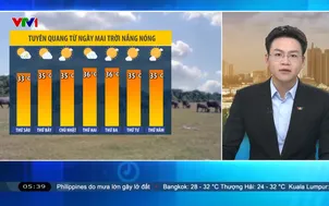 Bản tin thời tiết 5h30 - 07/8/2026