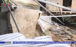 Thanh Hóa: Di dời khẩn cấp các hộ dân khỏi vùng sạt lở