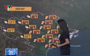 Bản tin thời tiết 6h30 - 10/8/2026