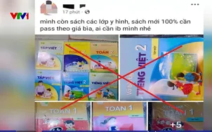 Cảnh báo lừa đảo bán sách giáo khoa trên mạng xã hội